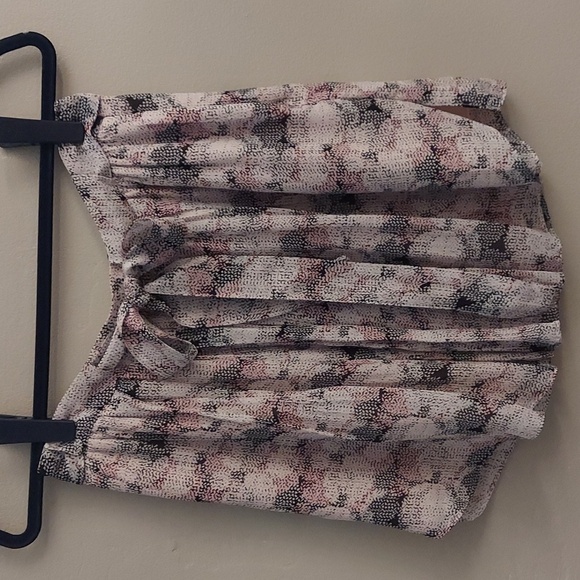 REISS Jonah Circle Print Mini Skirt - Picture 3 of 14